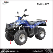 200cc enfriado por aire / refrigerado por agua ATV, cadena / eje de unidad Big Power Quad 4 ruedas 2016newest Quad Bike